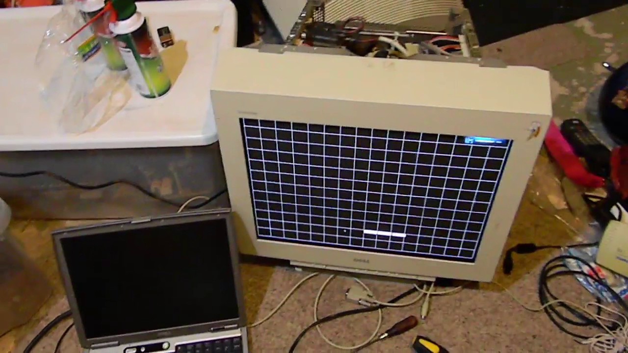 DELL Trinitron P1110 Repair Part 2 -  Sony DAS