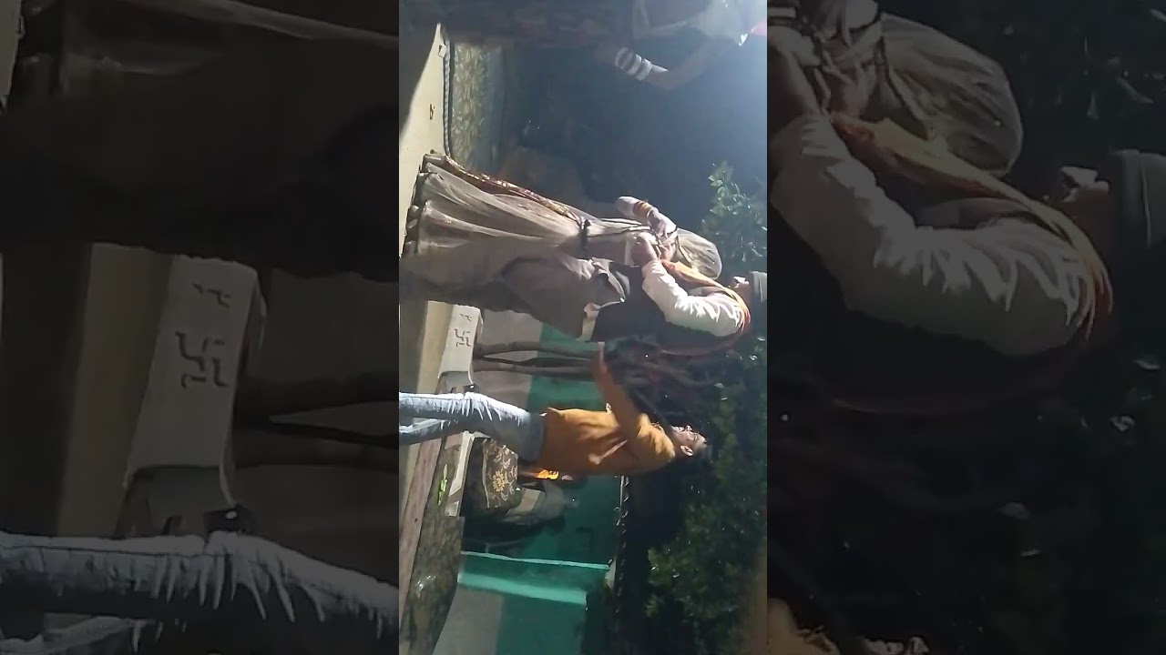 घुंघट के तरे नैना चकई चकवा होर‌ए/डांस किया आराध्या के दादा जी ने/मित्र जसमन भैया/ओर नारायणसिंह//