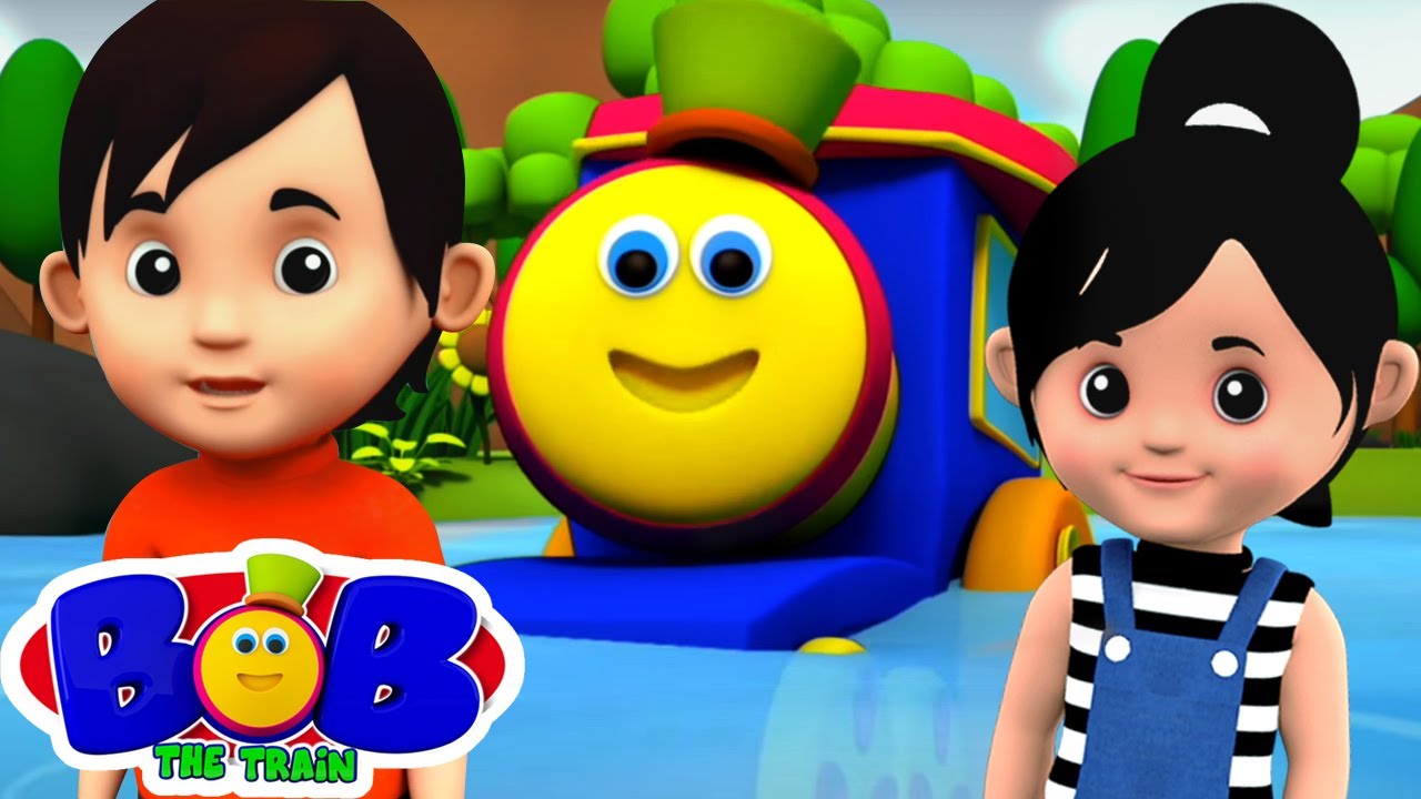 Bob The Train Over The Mountain | Original Song | Nursery Rhymes & Baby Songs | Kids Cartoon