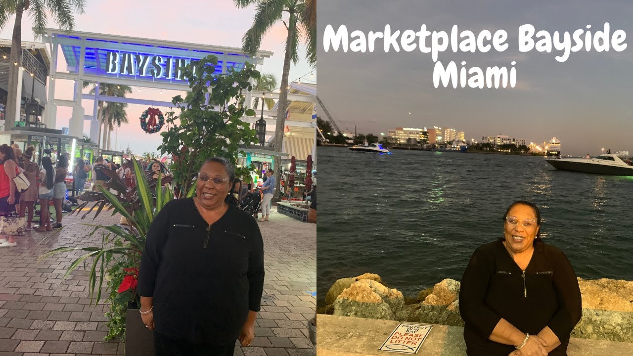 Walking Marketplace Bayside Miami Florida