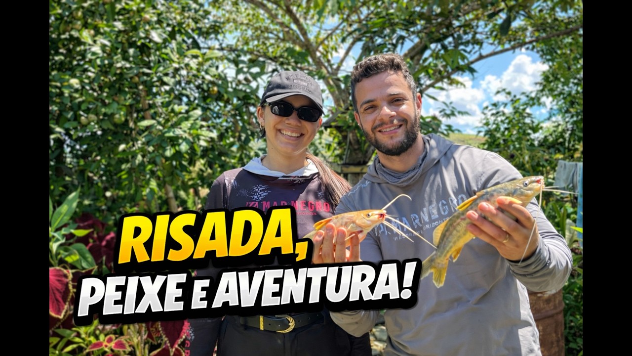 Pescaria com amigos no Rio Funchal! olha o que aconteceu..