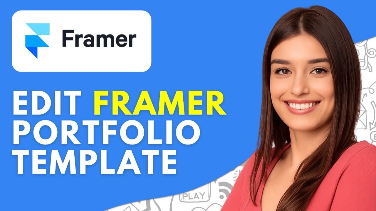 Как редактировать шаблон портфолио Framer (2026) &ndash; Простой урок4