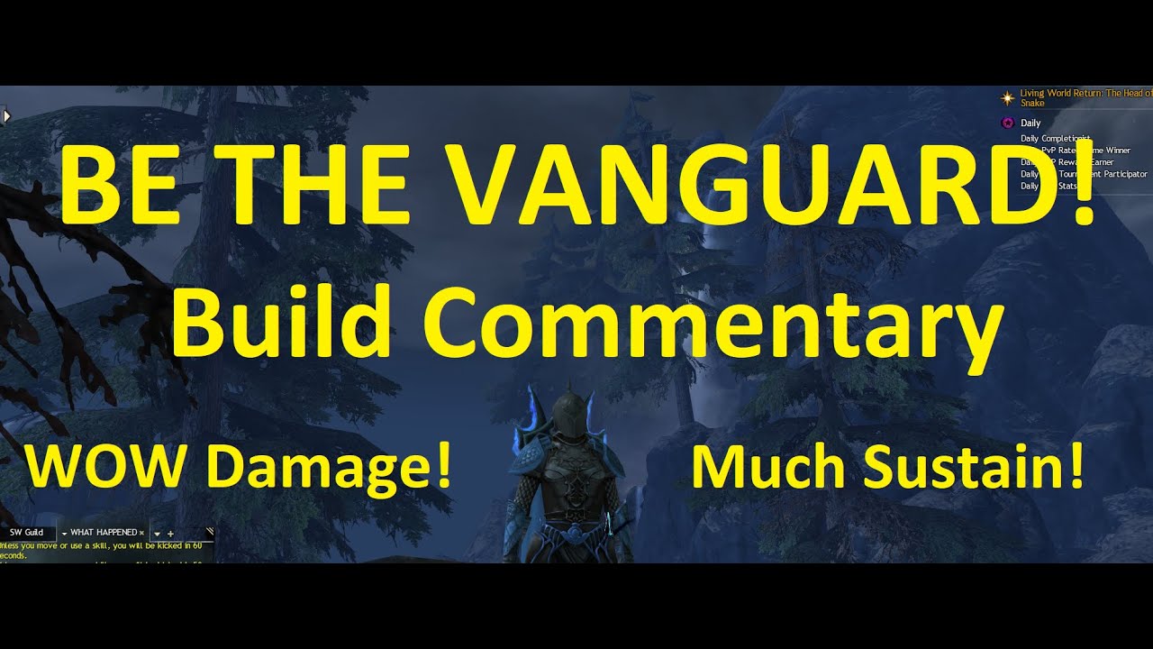 THE VANGUARD Build Guide!  l GW2 Core Guardian Build Commentary - SINGLE BUILD For WvW, PvP and PvE