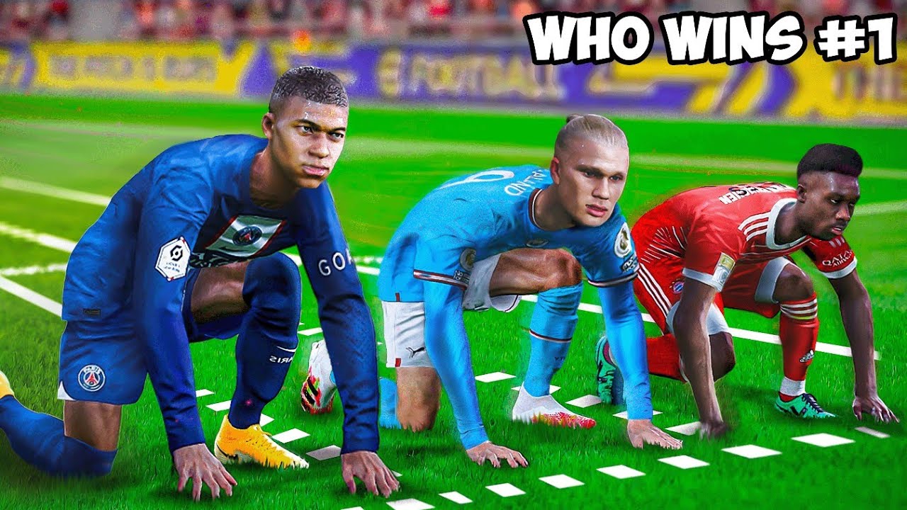 eFootball 2023 Speed Test | Who is the Fastest ?