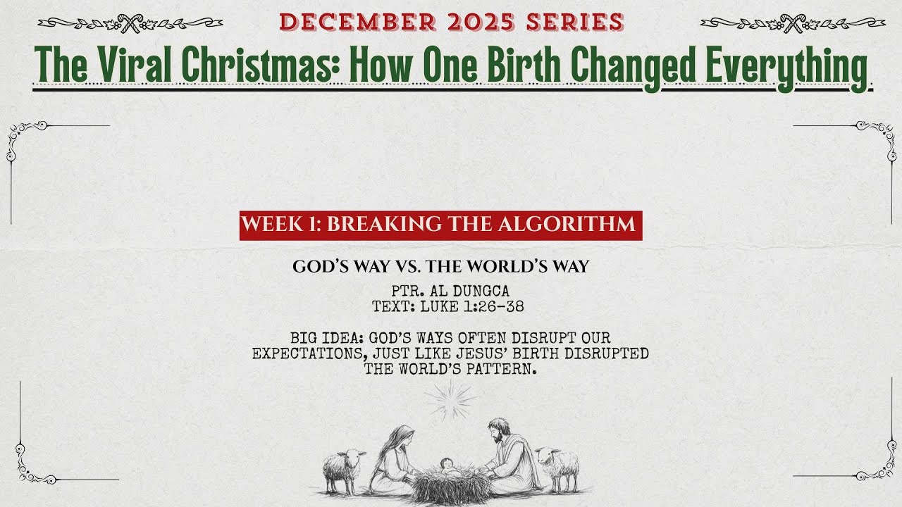 December 2025 | The Viral Christmas Series | Week 1 -  Breaking the Algorithm