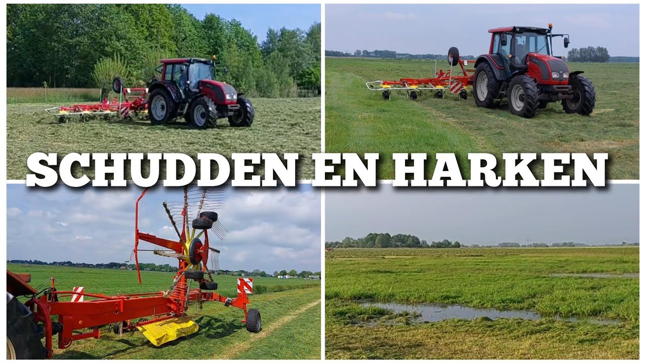 HARKEN en SCHUDDEN om de plassen heen | Boer Gerrit vlogt