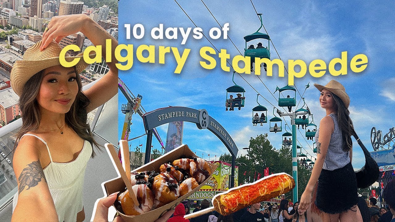 exploring Calgary Stampede 🤠🇨🇦 10 days of concerts, food, rodeo & more