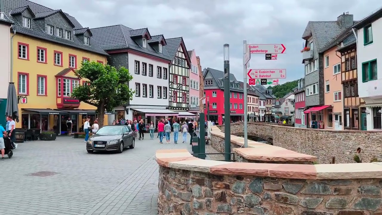 Bad M&uuml;nstereifel im Juli 2024. Drei Jahre nach dem verheerenden Hochwasser.