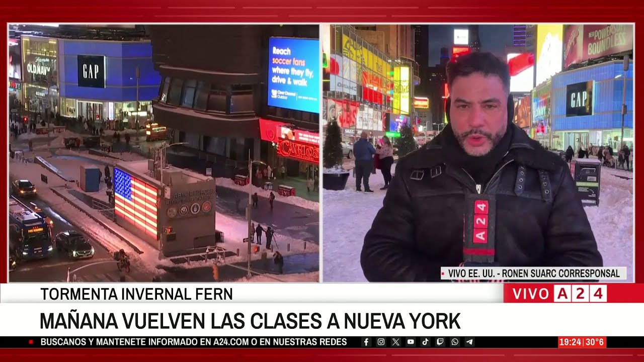 🌨 FRÍO EXTREMO: AL MENOS 22 MUERTOS EN EE.UU.