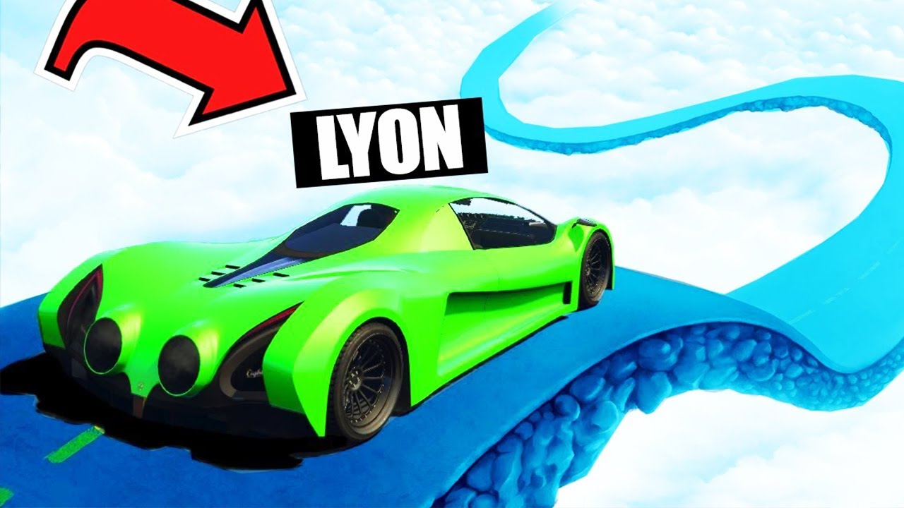 SALTO LA MEGA RAMPA INNEVATA IMPOSSIBILE DI GTA5!!