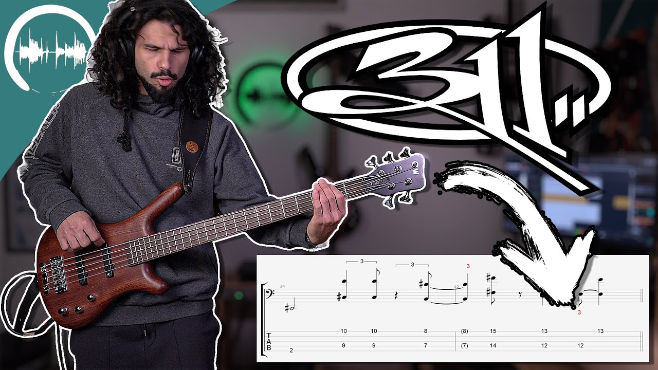 Beyond The Gray Sky - 311 | Bass Cover with TABS By Monomamori