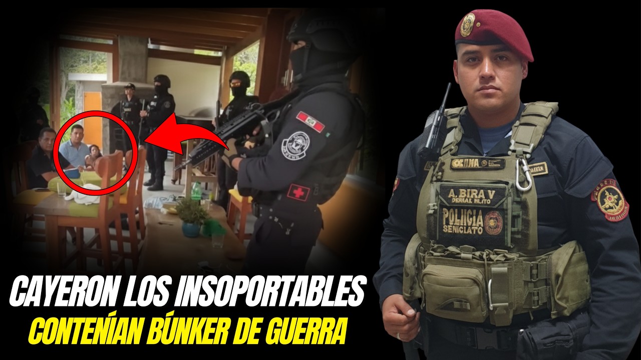 🚨¡NO PUDIERON ESCAPAR! La PNP CAPTURA BANDA CRIMINAL CONOCIDA como los INSOPORTABLES de SANTA ANITA