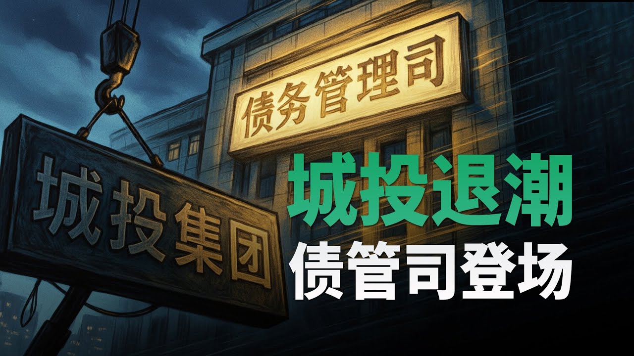 城投退潮，债务管理司登场，大钱正在改变流向