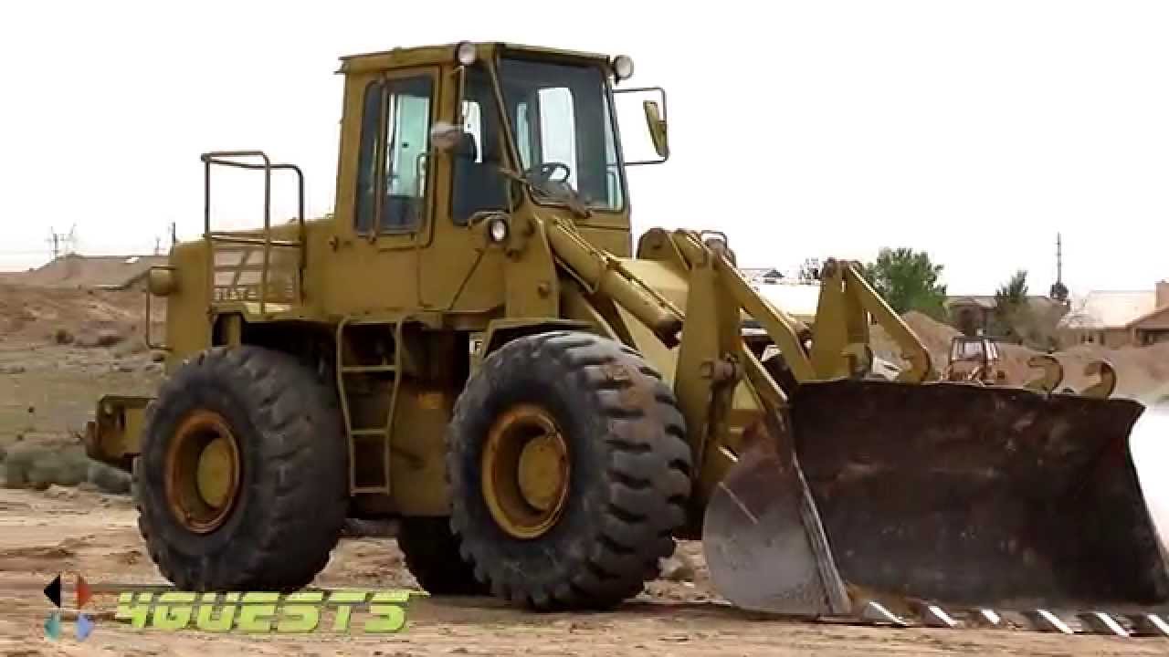 FIAT ALLIS FR15B LOADER WORKING