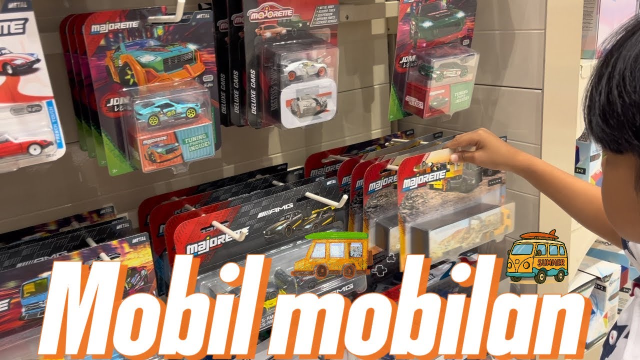 Melvin pilih truk Tomica warna apa ya?😆