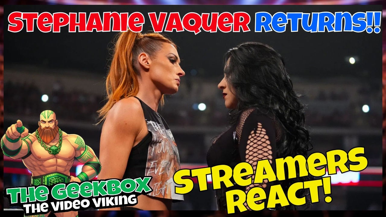Стримеры в шоке! Стефани Вакер возвращается на Raw!! #wwe #рестлинг #реакция