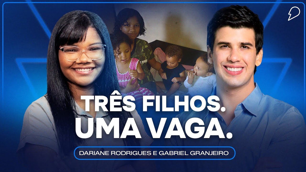 Mãe solo de 3, sem dinheiro, sem rede de apoio e um 1º lugar que mudou sua vida | Dariane Rodrigues