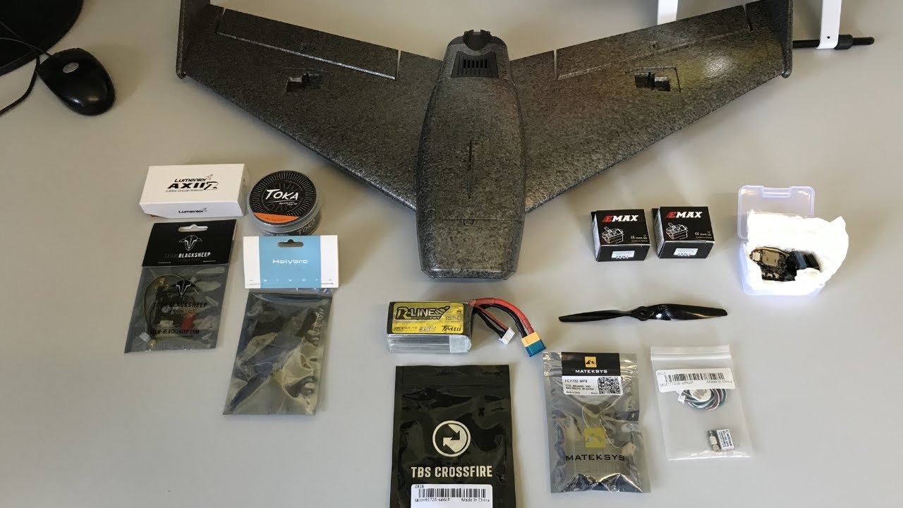 FPV WING I Diatone Ripper 690 I #2 FPV Setup
