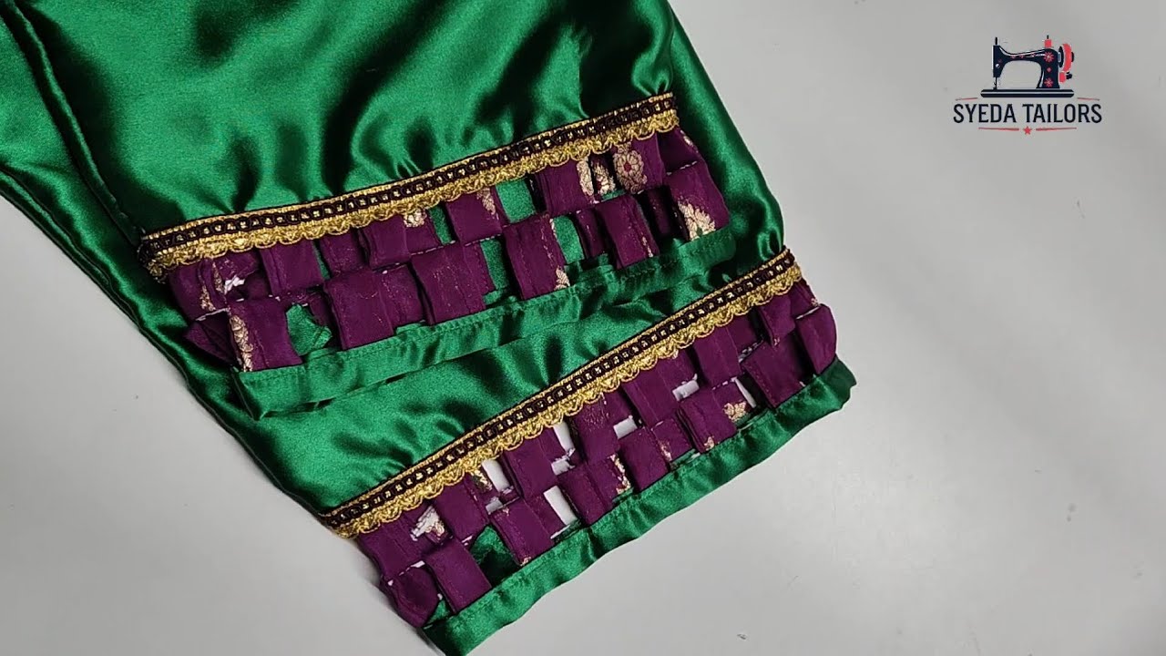 Trouser design || easy design for pants, sleeves, trouser #syedatailors  #trouserdesign #youtube 