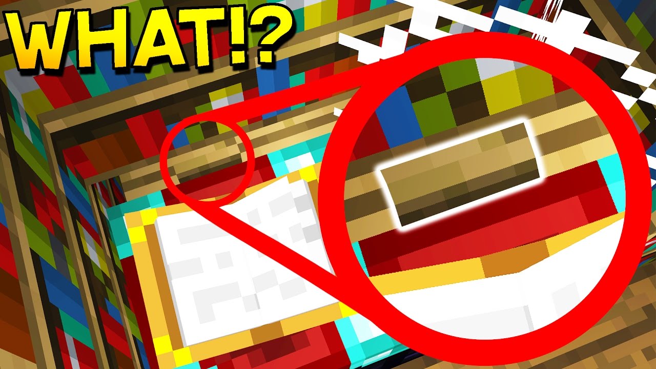 ONE SECRET MINECRAFT BUTTON... (Find The Button)