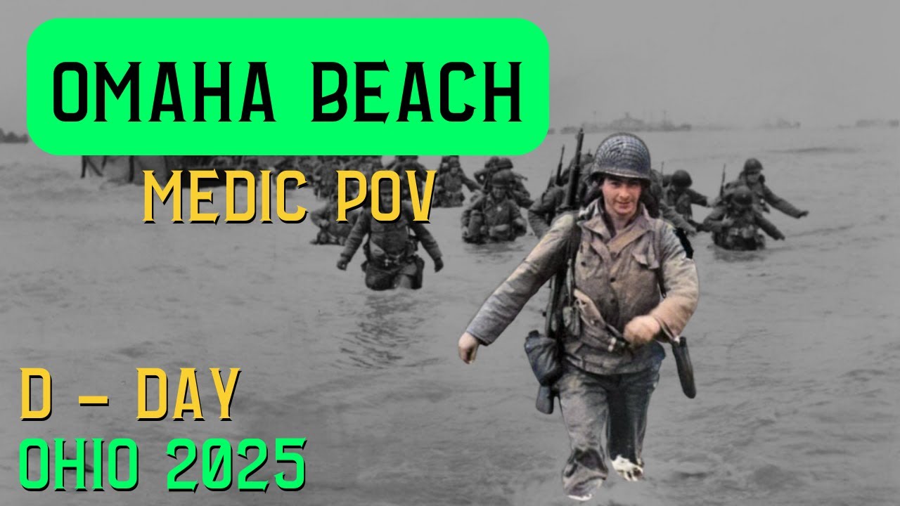 Epic Medic POV D-Day Reenactment: D-Day Ohio 2025