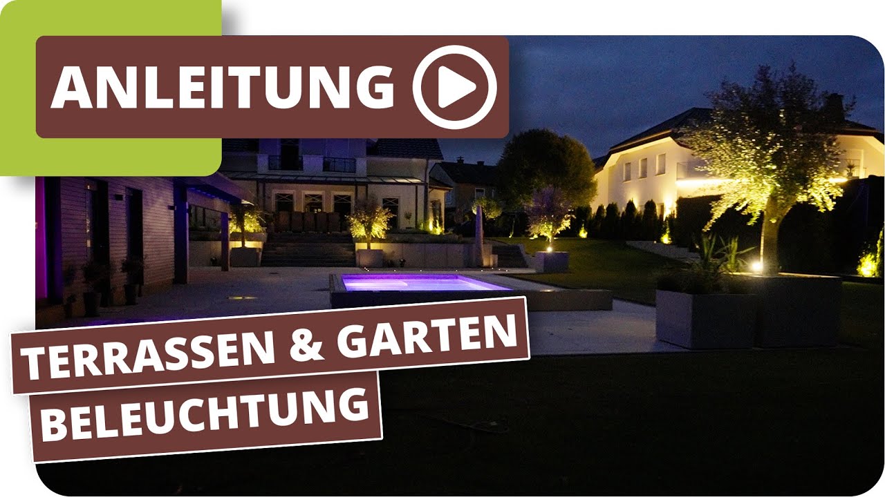 Terrassen- & Gartenbeleuchtung planen mit dem planeo LED-Lichtsystem