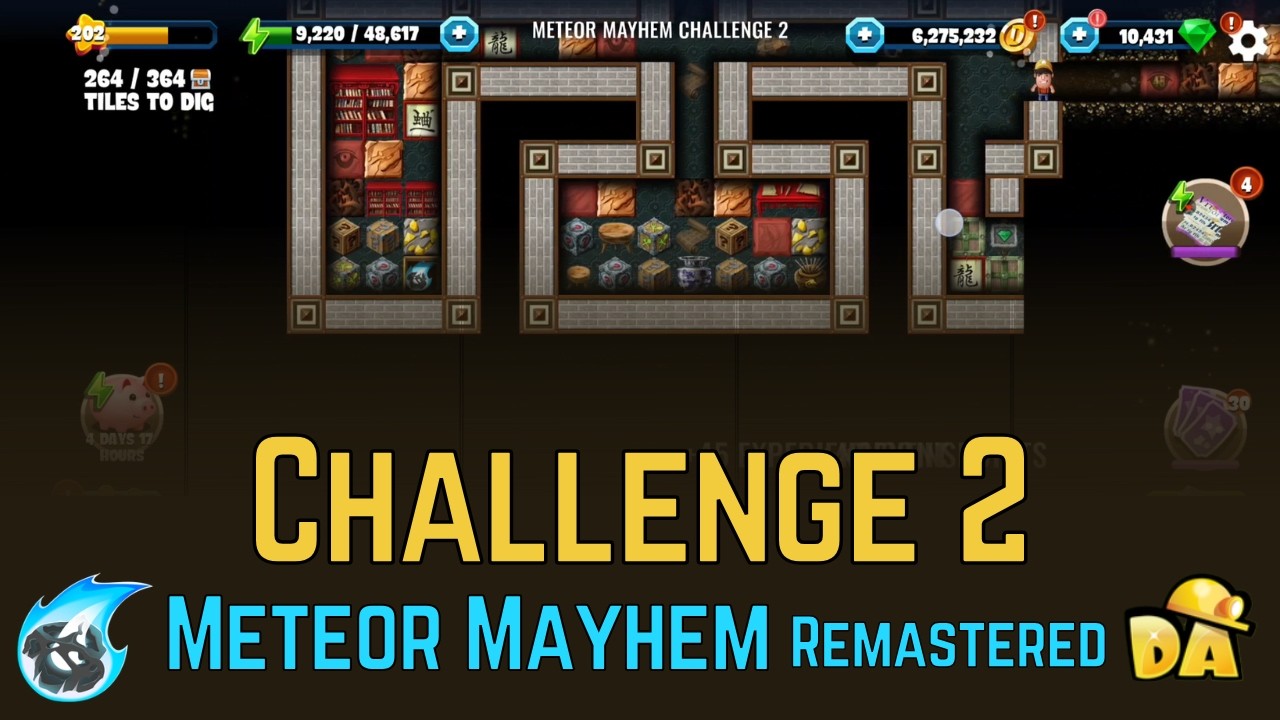 Challenge 2 - Meteor Mayhem Remastered - Diggy's Adventure