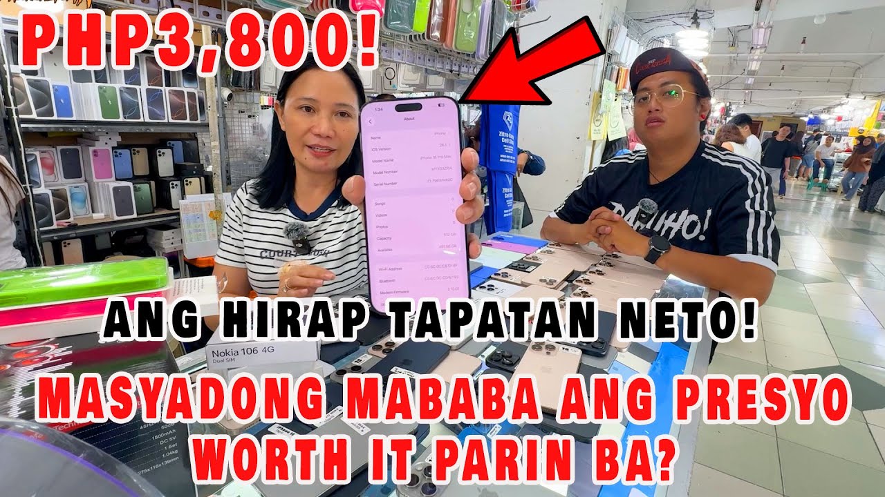 ANG HIRAP TAPATAN NETO PHP3,800 MASYADONG MABABA ANG PRESYO WORTH IT PARIN BA?