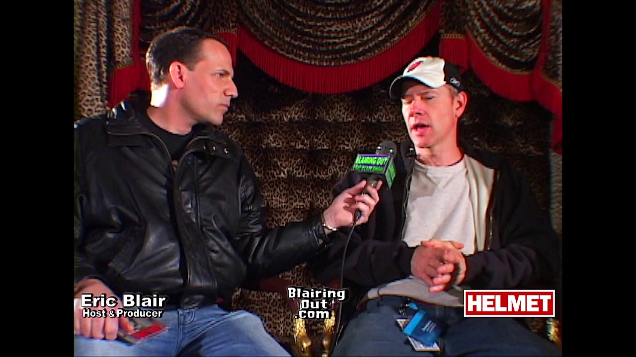 'Helmet' Page Hamilton & Eric Blair talk Bowie ,Bono & music biz 2005