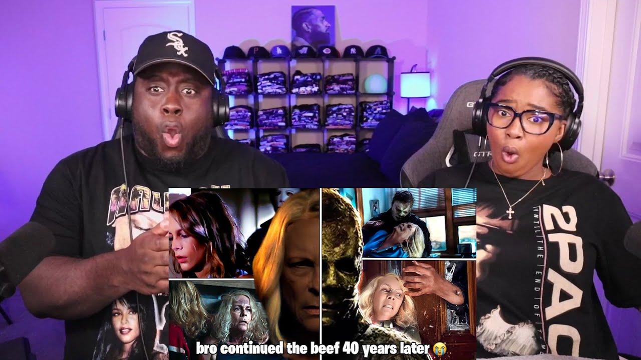 Kidd and Cee Reacts TO When MICHAEL MYERS terrorized LAURIE & HADDONFIELD after 40 YEARS