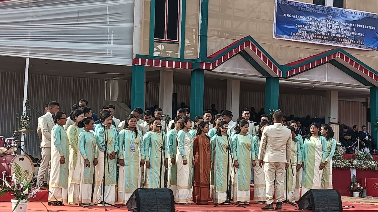 Choir JSBP Mukhla at J/S Wahiajer Modymmai Presbytery Ummulong 
