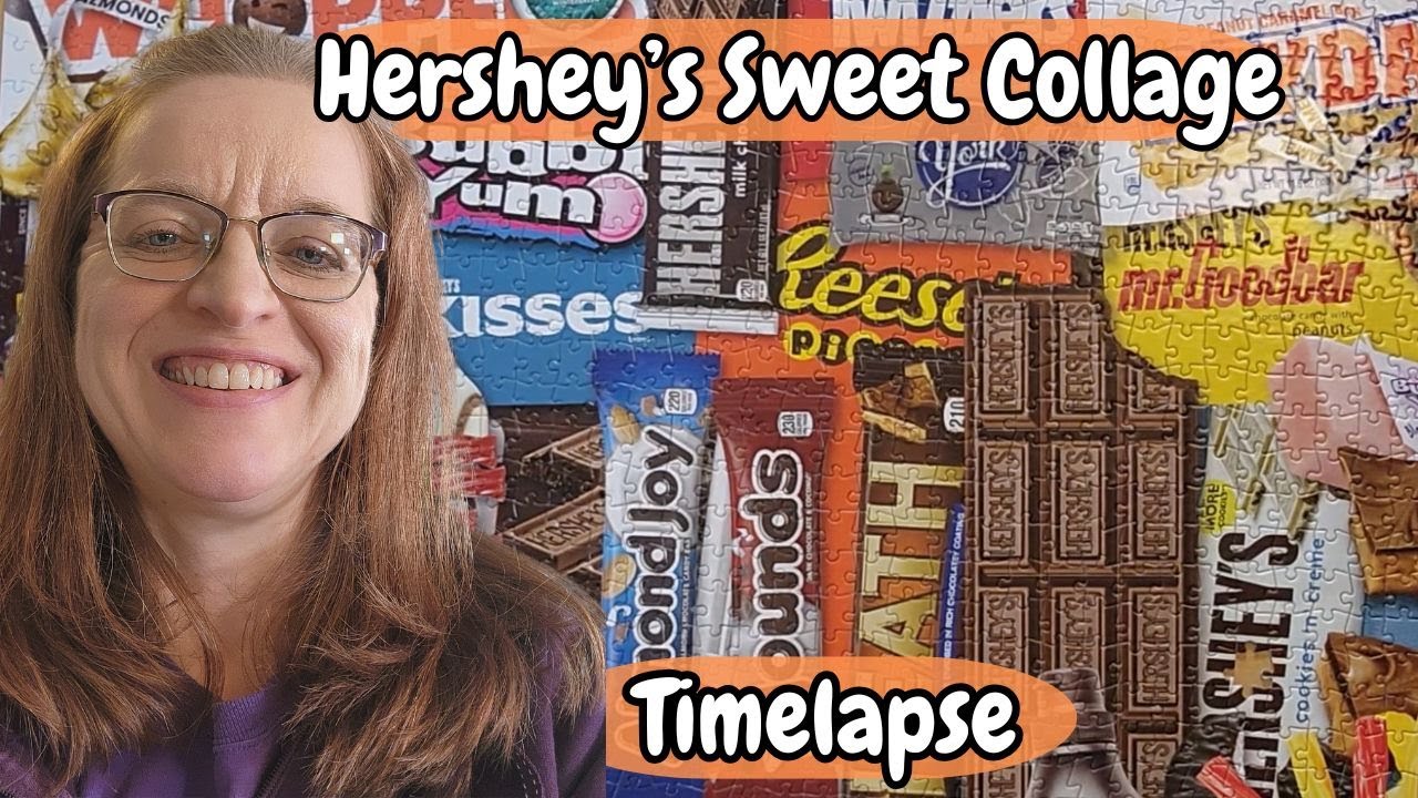 Chocolate is my nemesis! Solving Hershey's Sweet Collage | Timelapse (limited dialog)