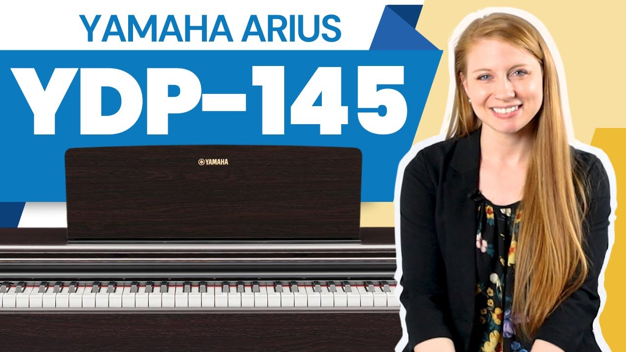 Цифровое пианино Yamaha ARIUS YDP-145 | Полный обзор и демонстрация игры от Дженны из Popplers Music