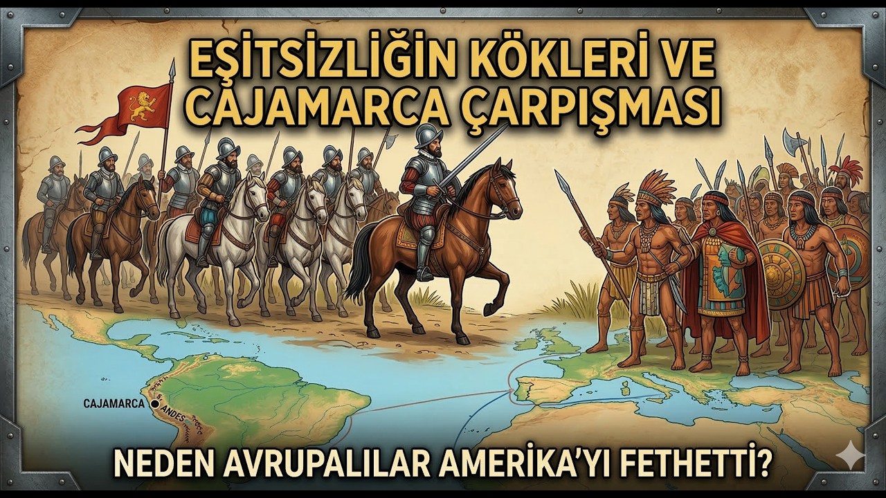 Cajamarca Çarpışması: Bir Avuç İspanyol İnkaları Nasıl Yıktı? | Tüfek, Mikrop ve Çelik 1. Bölüm