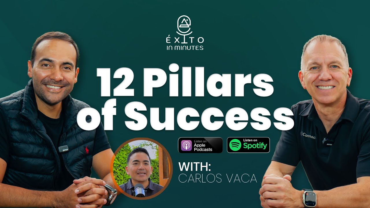 E:44 Carlos Vaca | Los 12 Pilares del Exito – Parte 2: Resultados, Estilo de vida & servicio.