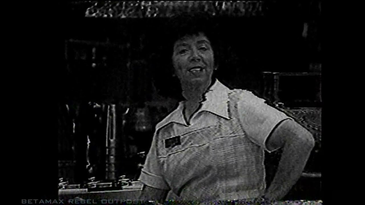 1970 Sony AV-3600 EIAJ B&W 1/2 inch VIDEO Sealtest Ice Cream 1978