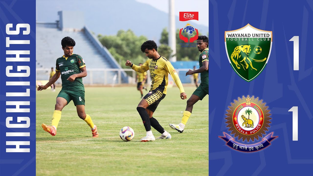 MATCH 44 | WAYANAD UNITED FC vs KERALA POLICE | HIGHLIGHTS | ELITE KPL 2024 - 25