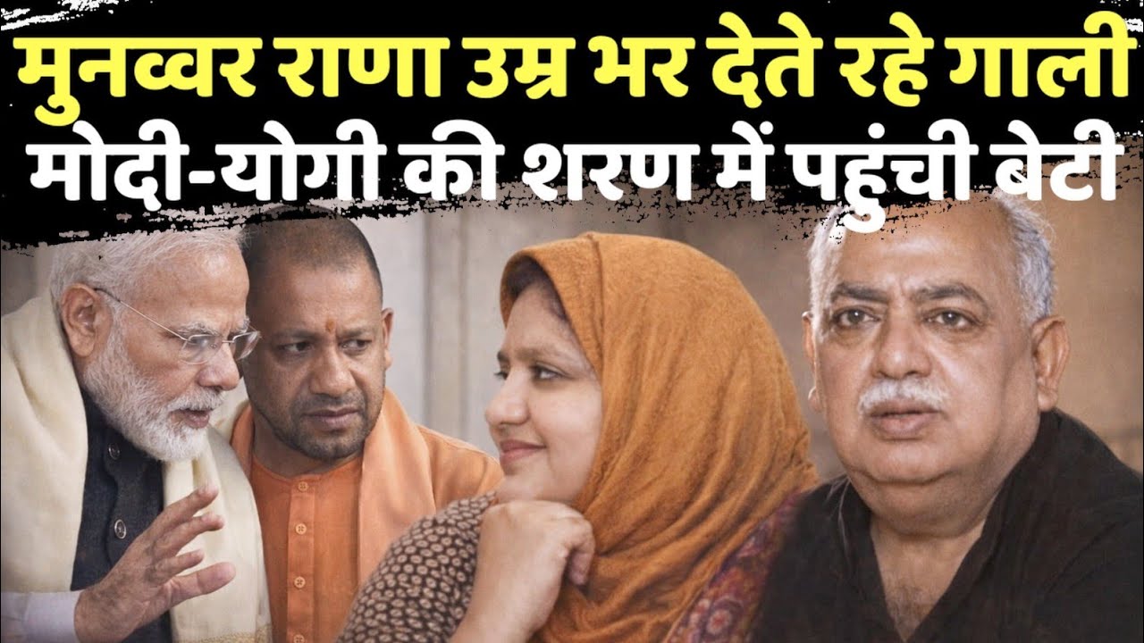 Munavvar Rana की बेटी जिस कानून के लिए CM Yogi-PM Modi को देती थी गाली आज उसी के आगे हाथ फैलाने पड़े