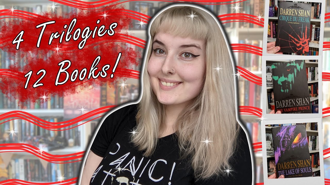rereading the saga of Darren Shan in 1 week!