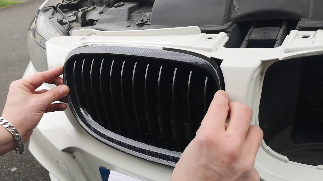 Comment changer les grilles de calandre E90 LCI pack M.