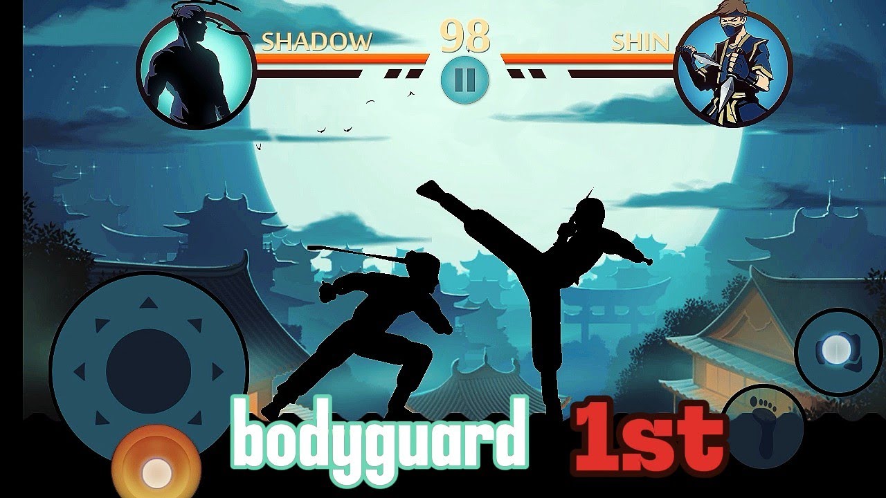 Shadow fight 2 gameplay 🔥🔥 defeat Lynx 1st Bodyguard shin  