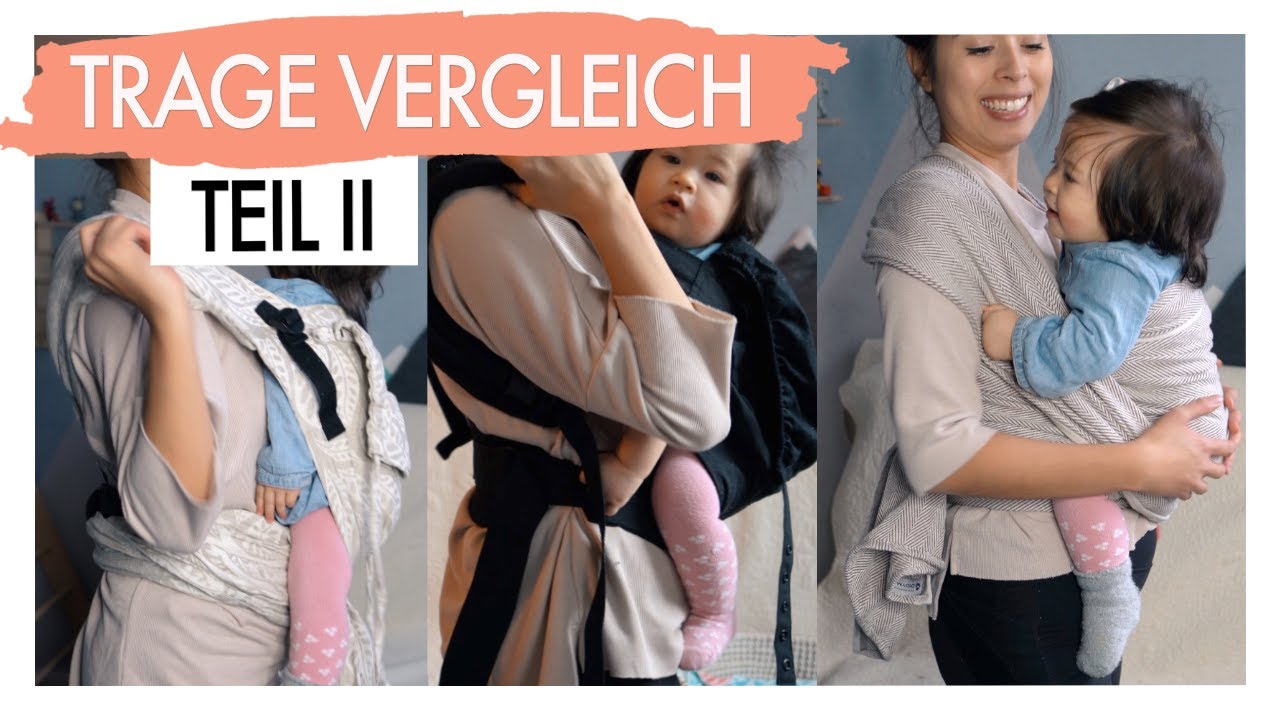 BABYTRAGEN IM VERGLEICH I ERGOBABY I LIMAS I DIDYMOS TRAGETUCH I EILEENA