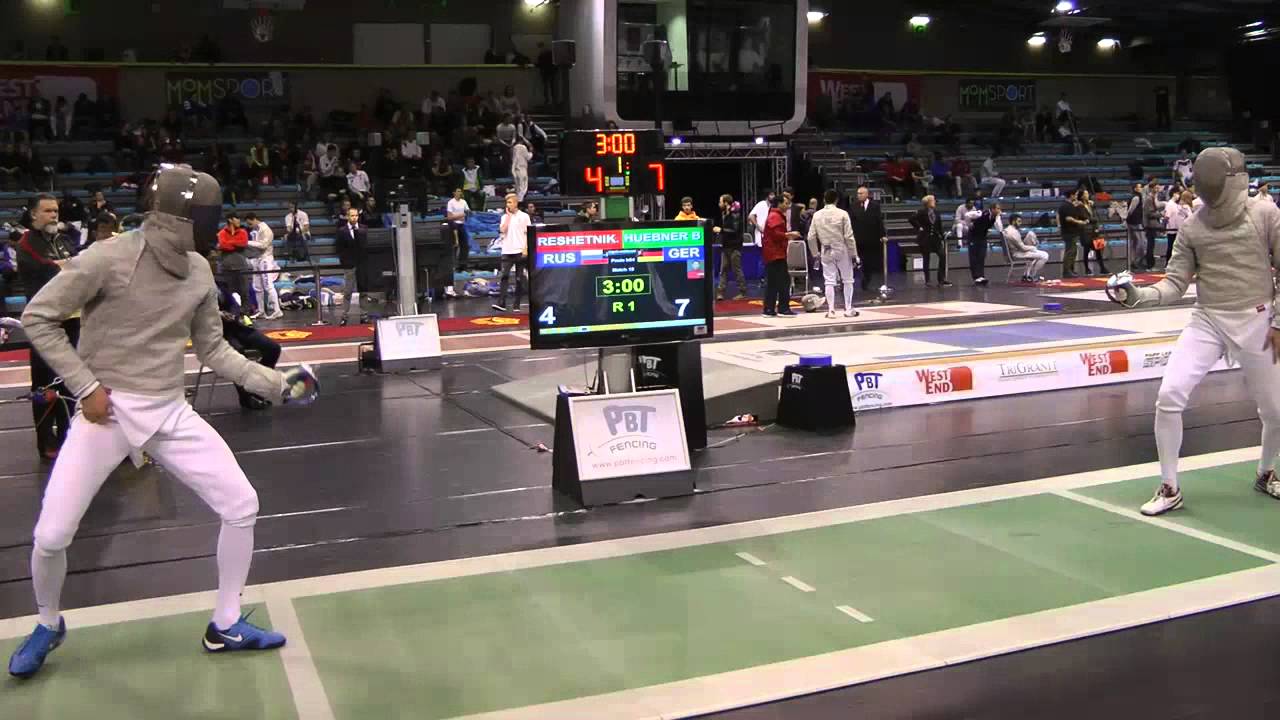 Budapest 2015 - L64 - Huebner GER v Reshetnikov RUS