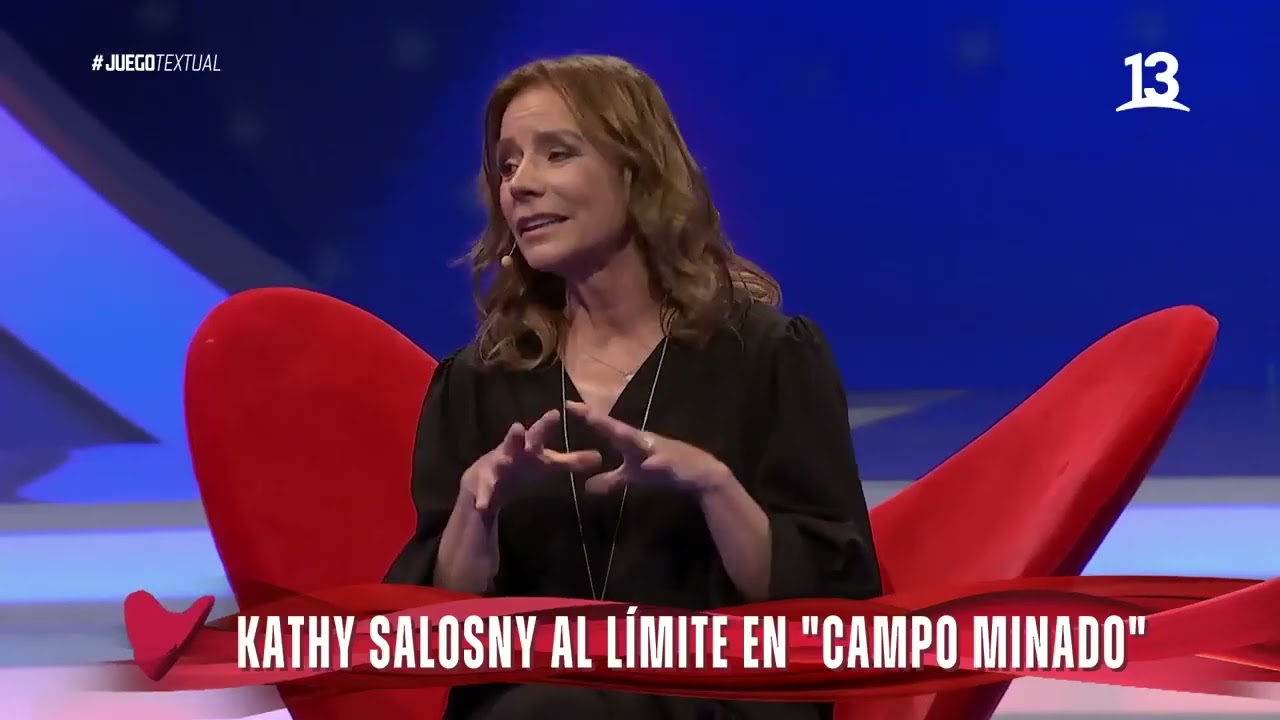 Kathy Salosny contó detalles de su mediática salida de matinal. Juego Textual, Canal 13.