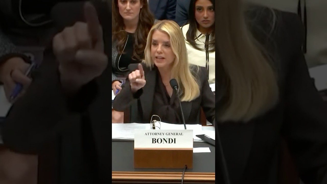 Democrats Clash With Bondi Over Epstein Files Release