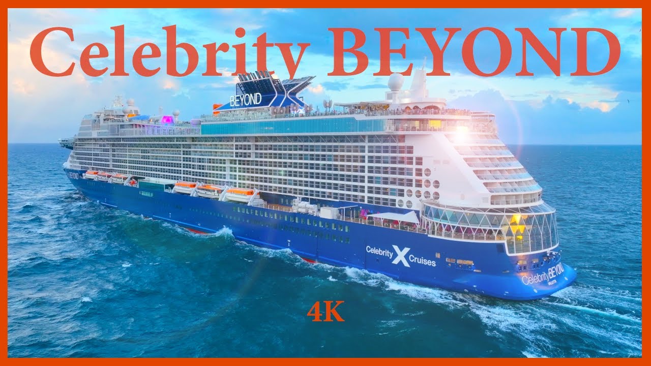 Celebrity Beyond Departs Port Everglades - 4K