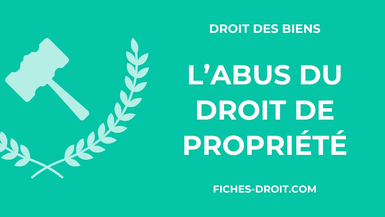 L’abus du droit de propriété : définition, exemples et sanctions