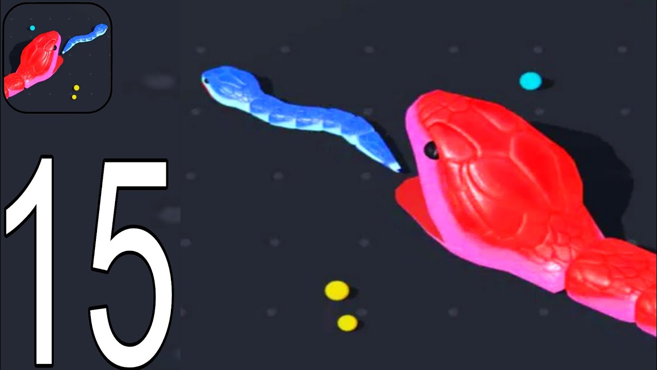 Snake Clash - Gameplay Walkthrough Part 15 Tutorial NEW Mobile Game (Android,ios)