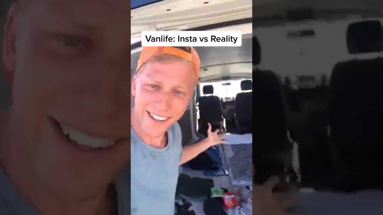 Van Life: Instagram vs Reality #shorts