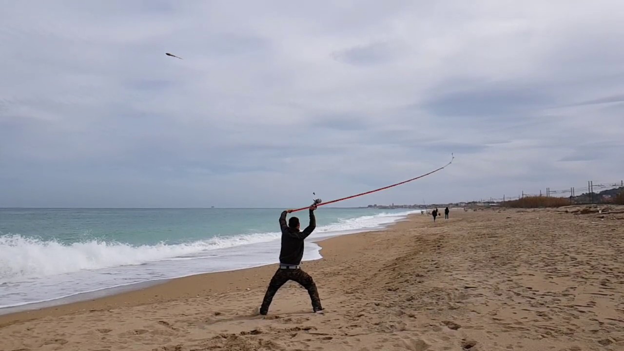 Lanci in ground e pendolare con fluo cast Fishing Ferrari